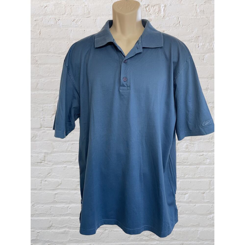 Reebok Golf Polo Shirt 100% Cotton, Short Sleeve,‎  Size Large